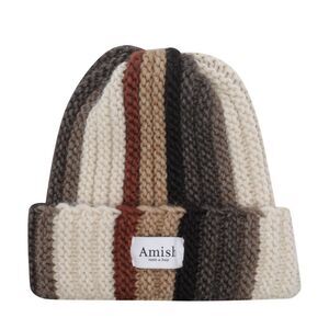 Amish Men Logo Multistriped Wool Hat